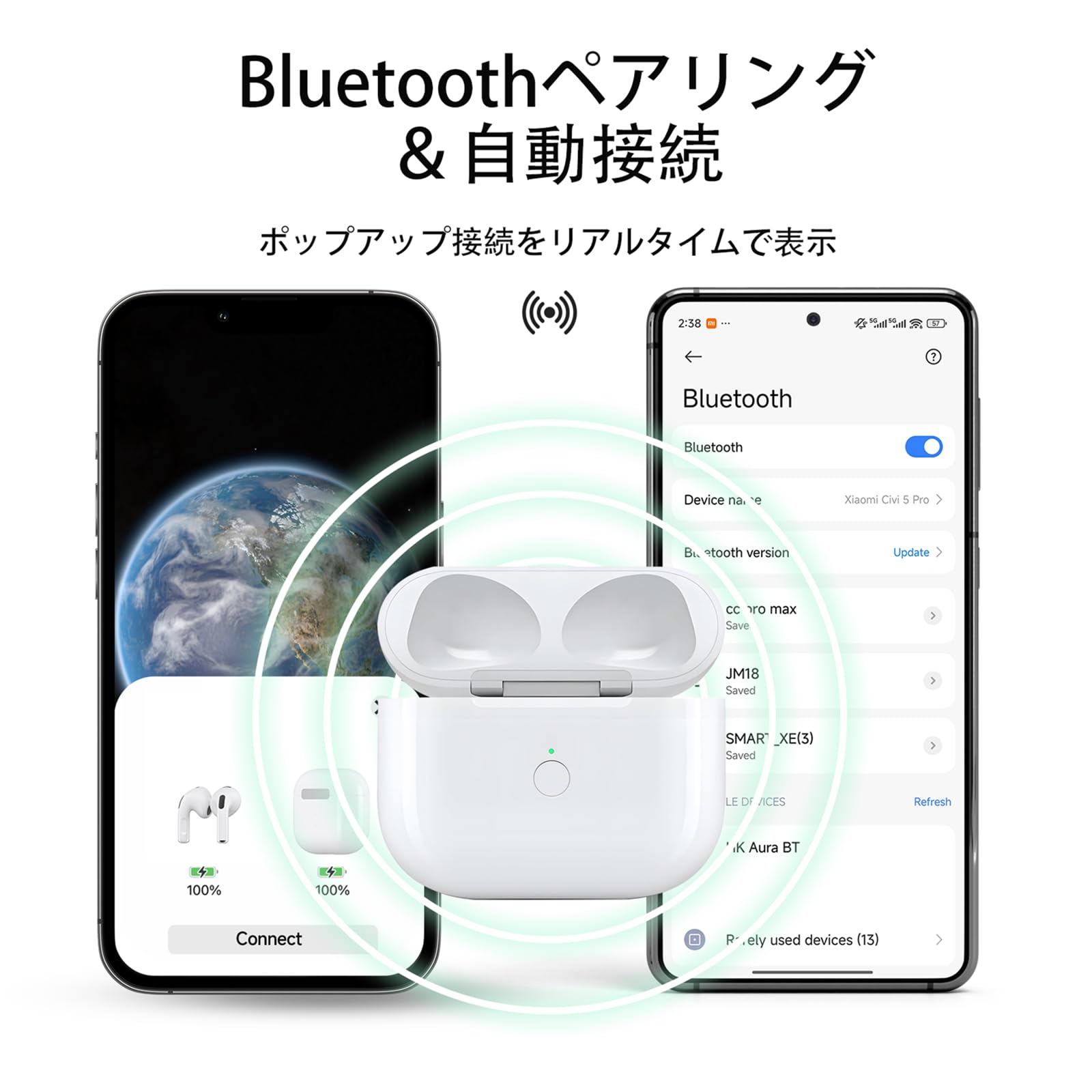 Amazon | USB-C充電ケース AirPods Pro第1世代&第2世代対応 交換用充電